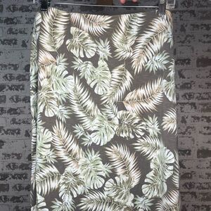 J•Jill | women Hawaiian print maxi skirt